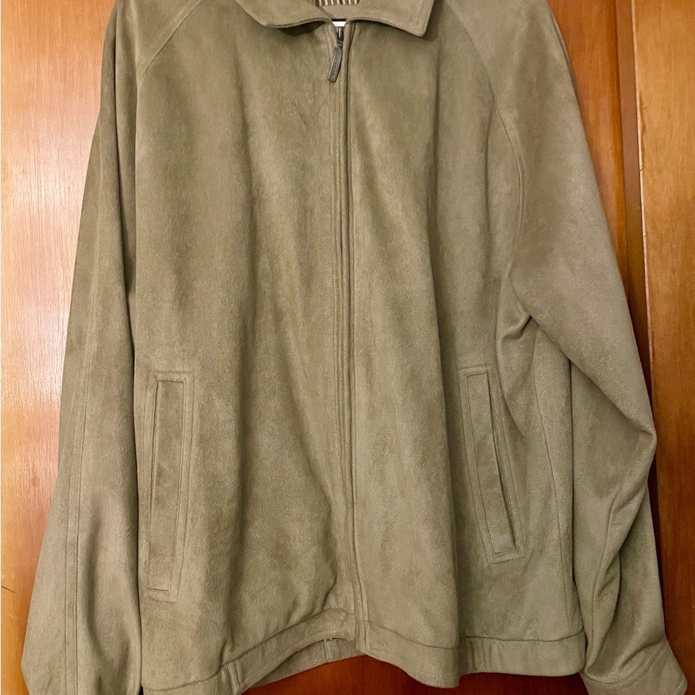 Claiborne Jacket size L suede finish!